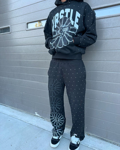 ชุดแฟชั่นฤดูหนาวสำหรับผู้ชาย ดีไซน์เดนิม ผ้าฝ้ายนุ่มสบาย พิมพ์ลายปักลายถัก - Product Image 3