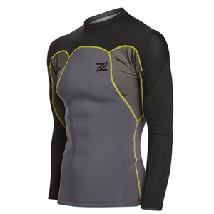 High Quality Solid Colors Custom Design Rash Guard Wholesale Rash Guards For Men In Wholesale - Product Image 2