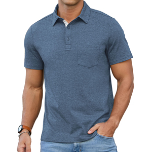 Polo para Hombre 2026, Diseño Exclusivo, Tejido Transpirable, Logotipo Bordado, Estilo Casual para Golf - Product Image 4