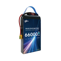 Batterie au lithium-ion semi-solide au silicium-carbone 6S 66000 mAh 400 Wh/kg pour drones industriels et UAV – Ventes flash du fabricant