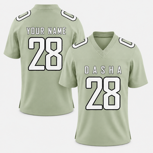 Maillot de football américain sur mesure grande taille en maille respirante, vente en gros, vêtements de sport pour équipes, OEM ODM, faible MOQ - Product Image 3