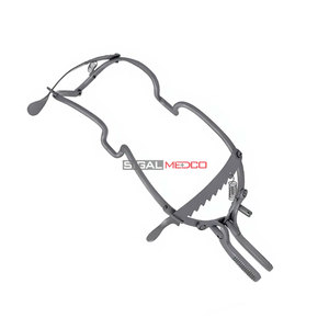 เครื่องมือผ่าตัดช่องปากสัตว์  ที่ถ่างปากแบบ Whitehead ขนาด 4.5 นิ้ว  ทำจากสแตนเลส  สำหรับการผ่าตัดในช่องปาก  ใช้สำหรับการปลูกถ่ายฟัน - Product Image 4