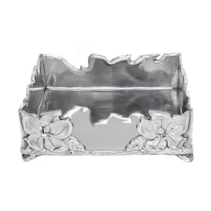 Porte-serviettes en métal fait main moderne pour le marché britannique, élégant support de mouchoirs de table, organisateur de serviettes carré artisanal ZAHID EXPORTS - Product Image 2