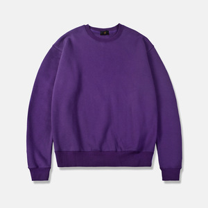 Sweat-shirt en molleton 100% coton de haute qualité, brodé, logo personnalisé, col rond pour femme, sweat-shirt surdimensionné, col rond personnalisé - Product Image 5