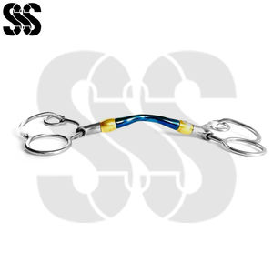 Servicio OEM ODM: Bocados para Caballos de Acero Inoxidable y Plata Alemana, Cómodos, con Grosor de Boquilla de 14mm/16mm, Precio Mayorista, Acabado de Alto Brillo - Product Image 3