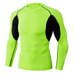 OEM ODM Rashguard Unisexe à Manches Longues Personnalisé Imprimé MMA Respirant Séchage Rapide 220g Polyester Spandex Fusion Sans Couture - Product Image 4