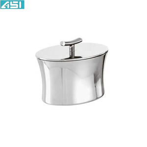 Vente en gros de conteneurs de stockage de sucre de cuisine de haute qualité en acier inoxydable hôtel restaurant organisateur design de fantaisie logo personnalisé - Product Image 3