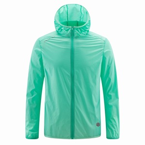 Men's <b>Summer</b> Sun Protection <b>Jacket</b> <b>Lightweight</b> Ice Silk Breathable Quick Dry Hooded Outdoor Anti-UV Skin Coat - Product Image 6