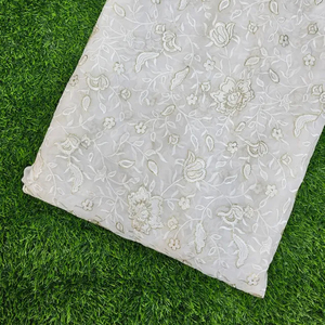 Malty embroidery <b>fabric</b> textile <b>fabrics</b> lace <b>fabric</b> organza <b>fabric</b> for fashion brands apparel sourcing wholesale bulk export buy - Product Image 4