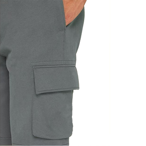 Pantalones Cortos Deportivos para Hombre Affliction, Color Verde Sólido, Casuales, Ecológicos, Transpirables, de Secado Rápido, con Estampado Digital, 100% Algodón, con Cintura Ajustable con Cordón - Product Image 5