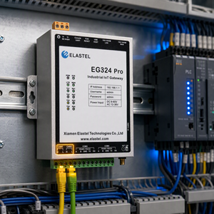 เกตเวย์อุตสาหกรรม LTE 4G IoT ประสิทธิภาพสูง AI Edge Computing Quad-core แรม 2GB 4* RS485 WIFI Ethernet Modbus MQTT <span class=keywords><strong>OPC</strong></span> <span class=keywords><strong>UA</strong></span> - Product Image 5