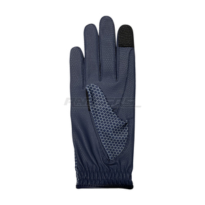 Lightweight Equestrian <b>Gloves</b> Silicone Honeycomb Grip Flexible Leather Touchscreen Riding <b>Gloves</b> for Horse Training - Product Image 3