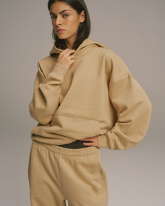 Ensemble de survêtement en molleton personnalisé pour femmes, ensemble assorti de sweat-shirt et de pantalon de survêtement décontracté, doux et respirant, survêtements de haute qualité - Product Image 2