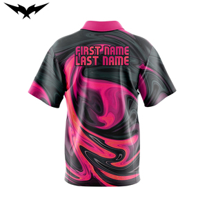 Quarter Zip Jersey Printed Team <b>Bowling</b> Shirt New Style Men's <b>Bowling</b> Shirt Custom Name Bowlers - Product Image 4