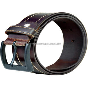 Genuine Leather <b>Men's</b> <b>Belt</b> 100% Cowhide Casual Vegetable <b>Tanned</b> Full Grain Leather <b>Men's</b> Casual <b>Belt</b> and Accessories - Product Image 5