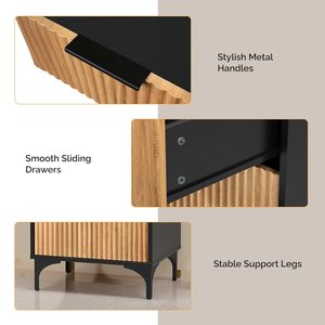 Gabinete de Almacenamiento Premium para Salón de Belleza |   Madera maciza con estructura metálica |   Belleza Profesional - Product Image 5
