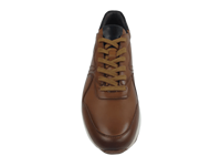 Chaussures de marche décontractées pour hommes Dlords Declan, marron, synthétiques, à lacets, bout fermé, confortables, respirantes, semelle intermédiaire en EVA, semelle extérieure en caoutchouc