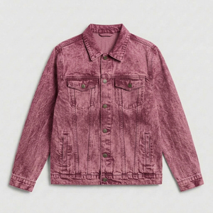 <b>Men</b> <b>Denim</b> <b>Jackets</b> Premium Vintage Style Winter Eco-Friendly Breathable Best Selling Fashion Outerwear Wholesale Manufacturer - Product Image 4