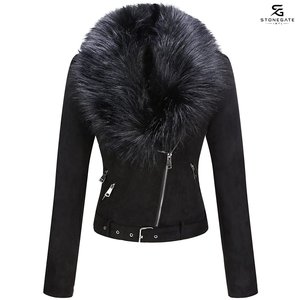 Stylish Women's <b>Real</b> <b>Leather</b> <b>Jacket</b> Soft Genuine <b>Leather</b> Slim Fit Modern Fashion Outerwear for Winter 2026 - Product Image 5
