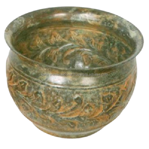 Maceta de flores de metal para restaurante, jardín, accesorios decorativos para macetas florales - Product Image 1