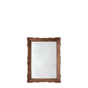 Miroir mural en bois vintage sculpté rectangulaire pour salon, salle de bain, décoration intérieure, miroir d'appoint, vente en gros - Product Image 1