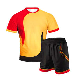 Tenues d'équipe personnalisées avec logo, design par sublimation, uniformes de volley-ball à séchage rapide, respirants, 100% polyester, ensemble de maillots de volley-ball pour hommes et femmes - Product Image 1