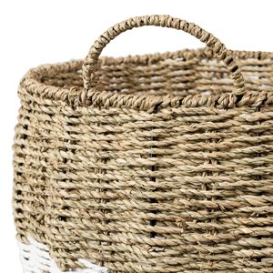 Panier en jacinthe d'eau de qualité supérieure, écologique, pour le rangement domestique, fait main, fournisseur du Vietnam - Product Image 3