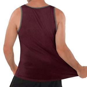 Stringer Gym Vest Fitness <b>Singlet</b> Breathable Knitted Cotton Bamboo Sleeveless Workout Muscle Bodybuilding <b>Mens</b> Tank Top Athletic - Product Image 2