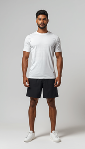 Camisetas Deportivas Personalizadas de Manga Corta para Hombre, 100% Algodón, Lisas, al por Mayor, OEM, Primora Global - Product Image 4