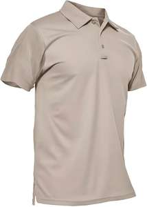 เสื้อโปโลปักโลโก้ OEM แบบกำหนดเอง ขายดี แขนสั้น คอปกพับได้ ระบายอากาศ แห้งเร็ว ใส่ได้ทุกฤดู เหมาะสำหรับเล่นกีฬา - Product Image 3