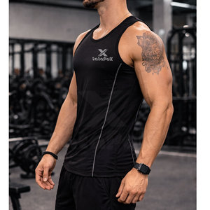 Gilet de sport pour homme à séchage rapide, respirant et en mesh, idéal pour les entraînements sportifs de haute intensité - Product Image 5