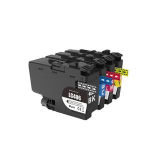 Cartouche d'encre Tatrix borther LC406 LC406XL pour <span class=keywords><strong>Brother</strong></span> MFC-<span class=keywords><strong>J6955DW</strong></span> MFC-J6555DW MFC-J5855DW - Product Image 1