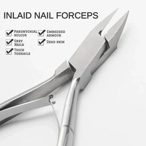Stainless Steel Nail Cuticle Pusher Flat Reusable Durable Manicure Tool 1Pcs Finger Ingrown Cuticle Nipper Clipper <b>Edge</b> <b>Cutter</b> - Product Image 4
