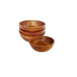 Meilleures ventes, bols à pâte décoratifs en bois poli écologiques, très demandés - Product Image 2