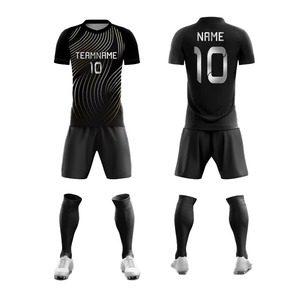 Uniformes de Fútbol al por Mayor de Alta Calidad, Modelo de Nueva Temporada, Sublimación Completa, Transpirable, Cuello en V, para Adultos, Cómodos - Product Image 4