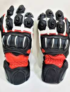 ถุงมือหนังคุณภาพสูง ถุงมือหนังสำหรับขี่มอเตอร์ไซค์ ถุงมือหนังวัวสำหรับแข่งรถมอเตอร์ไซค์ - Product Image 3