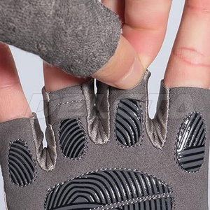Gants de musculation à demi-doigts les plus vendus, taille et logo personnalisés, gants de musculation confortables - Product Image 3