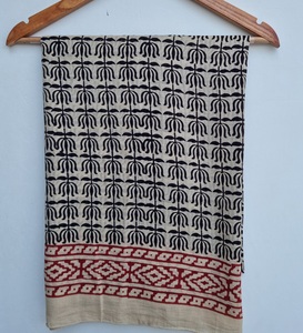 Hand Block Bagru Print <b>Sarong</b> Cover 100% Cotton Lightweight Breathable Long Cotton <b>Sarong</b> Pareo Floral Beach <b>Wrap</b> for Women Boho - Product Image 1