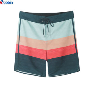 Shorts de bain pour hommes, couleur unie, vêtements pour hommes, shorts pour adultes, respirants, nouvelle arrivée, shorts de bain recyclés extensibles dans 4 directions pour hommes - Product Image 1