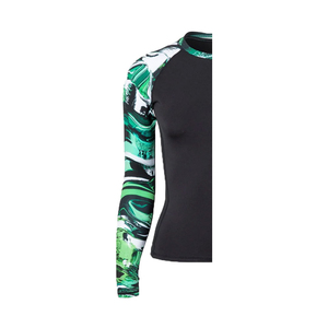 Vêtements de sport pour femmes de haute qualité, personnalisés, manches longues, rash guard, confortables, respirants, séchage rapide, spandex/polyester, taille personnalisée - Product Image 5