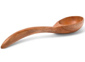 Hand Carved Manzanita Wooden Soup <b>Spoon</b> Small Artisan Craft <b>Serving</b> <b>Spoon</b> for Eating - Product Image 2