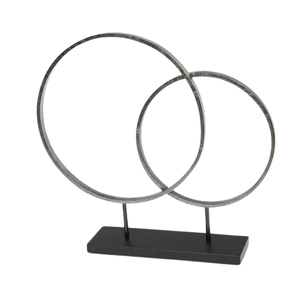 Escultura Decorativa de Metal para Mesa, Decoración Moderna para el Hogar, Artesanía Metálica, Acabado en Oro Antiguo, Estilo Clásico, Hecho a Mano - Product Image 4