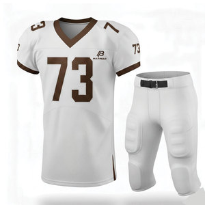 High Performance Polyester American Football Uniform Lightweight Breathable Customizable for Training <b>Matches</b> Team BULKBEAR - Product Image 1