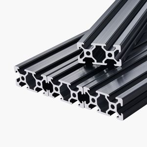 5 Pezzi Profilo in Alluminio Estruso 2040 Anodizzato Standard Europeo 59mm, Guida Lineare ad Alta Resistenza 1500mm con Scanalatura a T per LED - Product Image 1