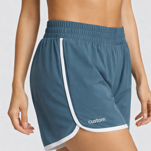 Shorts Deportivos de Verano para Mujer, Ligeros, de Malla Ventilada, de Secado Rápido, con Estampado de Pickleball, Logotipo Personalizado OEM, 100% Poliéster - Product Image 1