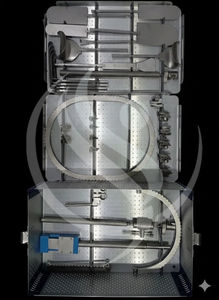Set de rétracteurs auto-serrants BookWalter pour chirurgie abdominale, manuel, en acier inoxydable, certifié CE, stérilisation haute température - Product Image 3