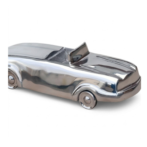 Large <b>Vintage</b> Antique Aluminum <b>Car</b> <b>Model</b> | Handmade Classic Retro Collectible Decor Toy | Metal <b>Car</b> Sculpture for Home Office - Product Image 1