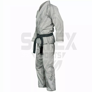 ชุดยูนิฟอร์มคาราเต้แบบยูนิเซ็กซ์ ผ้าโพลีเอสเตอร์/คอตตอน ระบายอากาศ แห้งเร็ว สำหรับศิลปะการต่อสู้ พร้อมบริการ OEM ปรับแต่งสีและโลโก้ได้ - Product Image 4