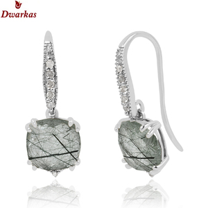 Luxury fine jewelry <b>earrings</b> 925 sterling silver <b>green</b> amethyst zircon multi gemstone drop <b>earring</b> wedding fashion <b>earrings</b> - Product Image 5