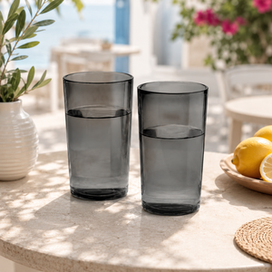 Mug en verre borosilicate de haute qualité, créatif, minimaliste, uni, résistant au micro-ondes, pour la table, la maison, la cuisine et la restauration - Product Image 4